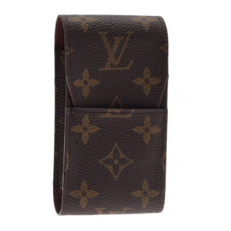 Pre Owned Louis Vuitton Monogram Canvas Cigarette Case
