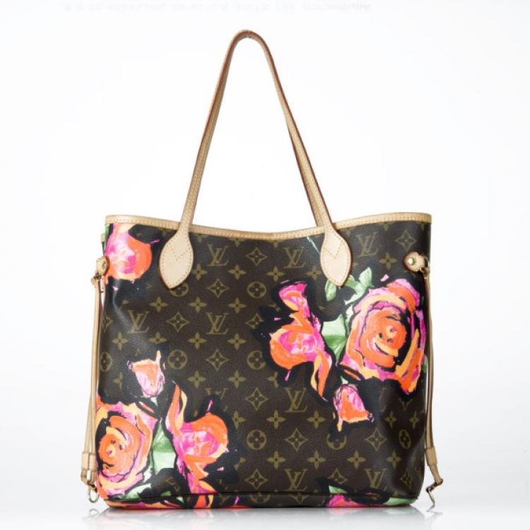 Louis Vuitton Special Edition Neverfull - World Tour, Roses