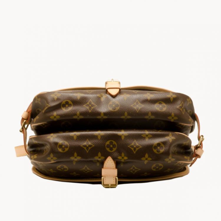 Pre Owned Louis Vuitton Saumur 30 Messenger Bag