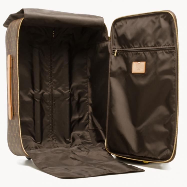 Pre Owned Louis Vuitton Pegase 55 Monogram Suitcase