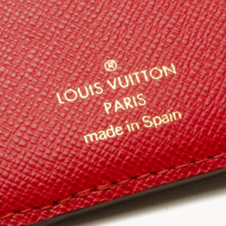Pre Owned Louis Vuitton Damier Ebene Koala Wallet
