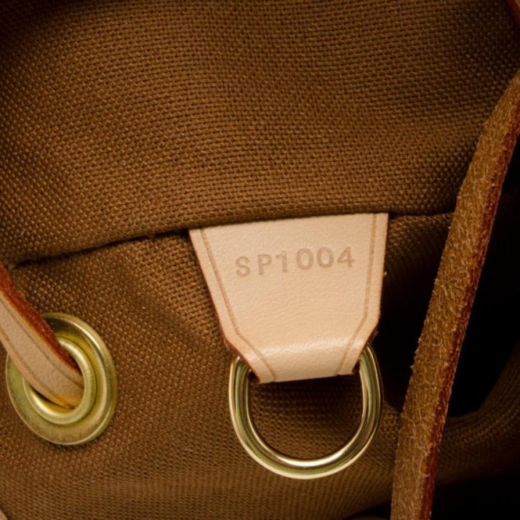 Pre Owned Louis Vuitton Monogram Montsouris GM Backpack