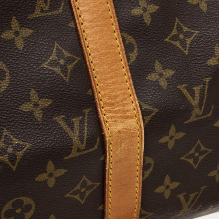Pre Owned Louis Vuitton Monogram Keepall Bandouliere 50