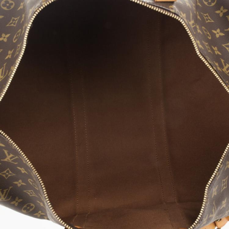 Pre Owned Louis Vuitton Monogram Keepall Bandouliere 50
