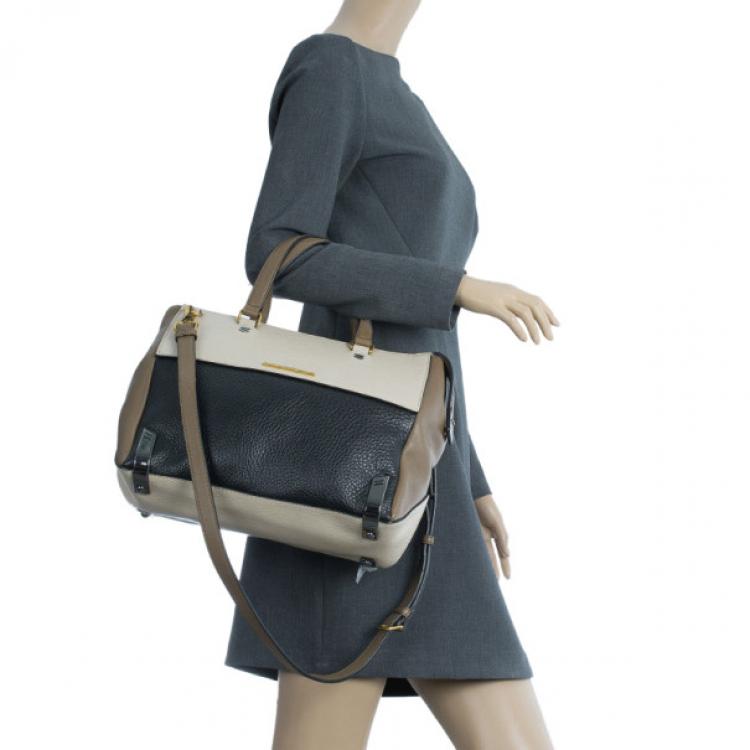 Pre Owned Marc by Marc Jacobs Colourblock Sheltered Island Satchel