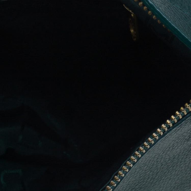 Pre Owned Marc by Marc Jacobs Green Leather Too Hot To Handle Crossbody