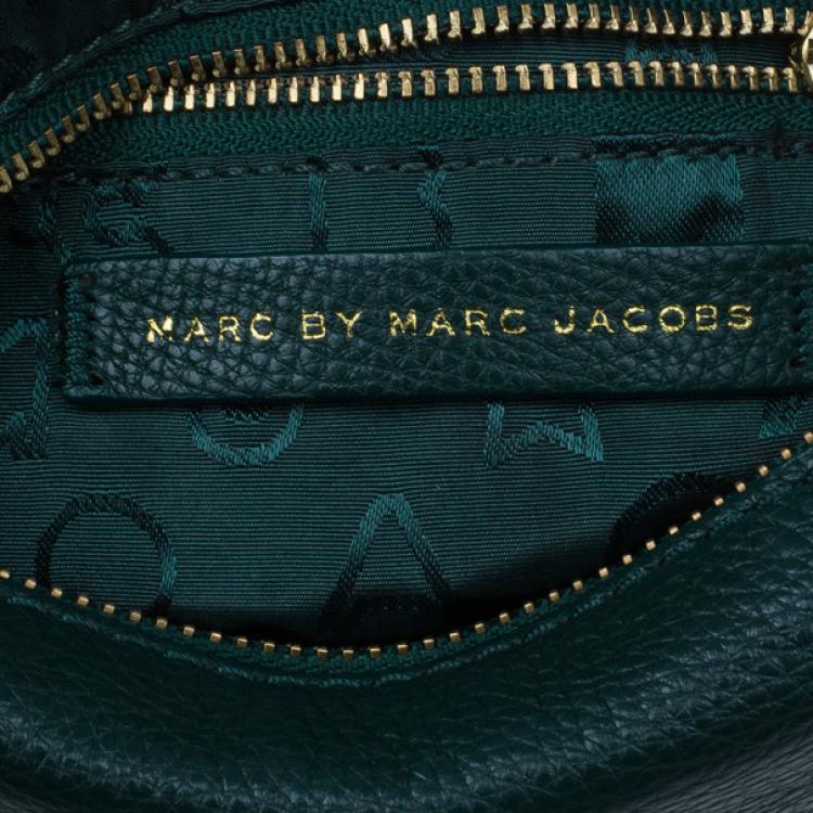 Pre Owned Marc by Marc Jacobs Green Leather Too Hot To Handle Crossbody