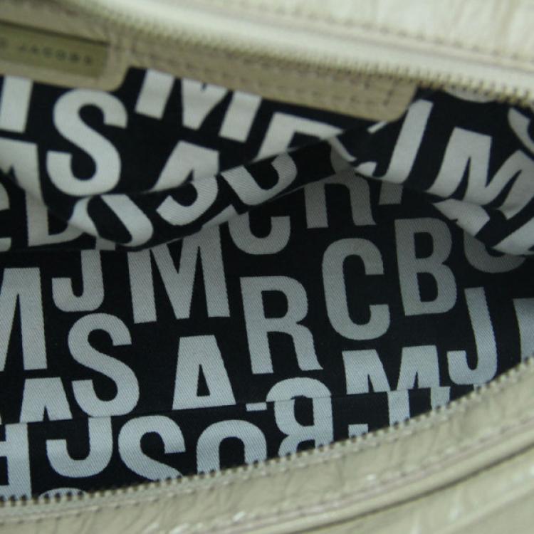 Pre Owned MARC by Marc Jacobs 'Shifty Large' Patent Utility Satchel