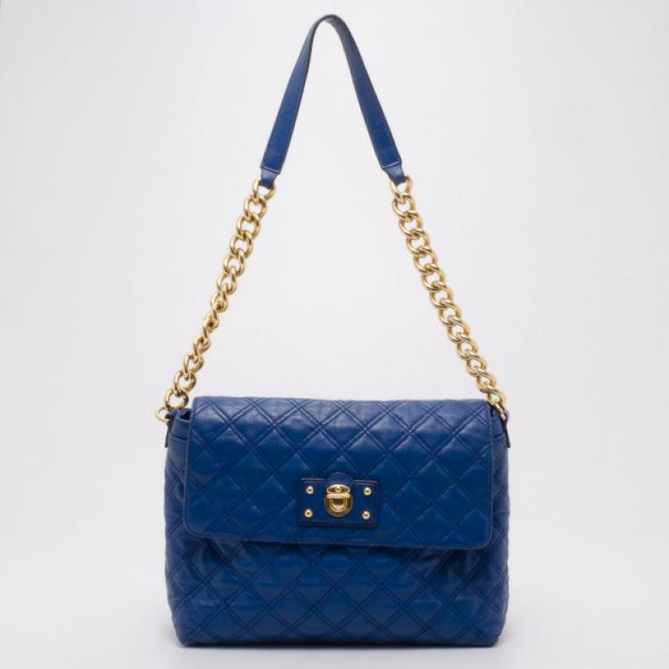 مملوكة مسبقًا Marc Jacobs Quilted Large Single Leather Shoulder Bag