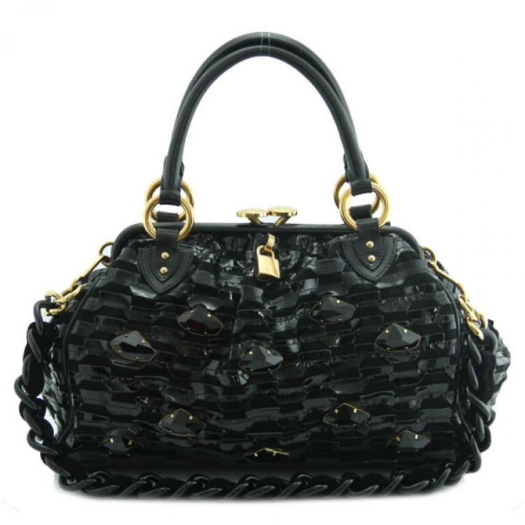 Pre Owned Marc Jacobs Stam Suede and Leather bag