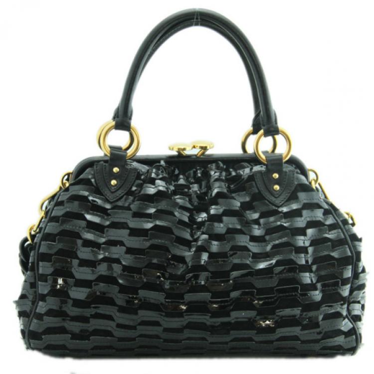 Pre Owned Marc Jacobs Stam Suede and Leather bag