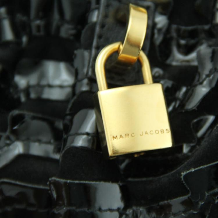 Pre Owned Marc Jacobs Stam Suede and Leather bag