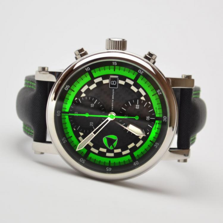 Pre Owned Martin Braun Gents Sport Grand Prix Dakar Limited Edition Chronograph 