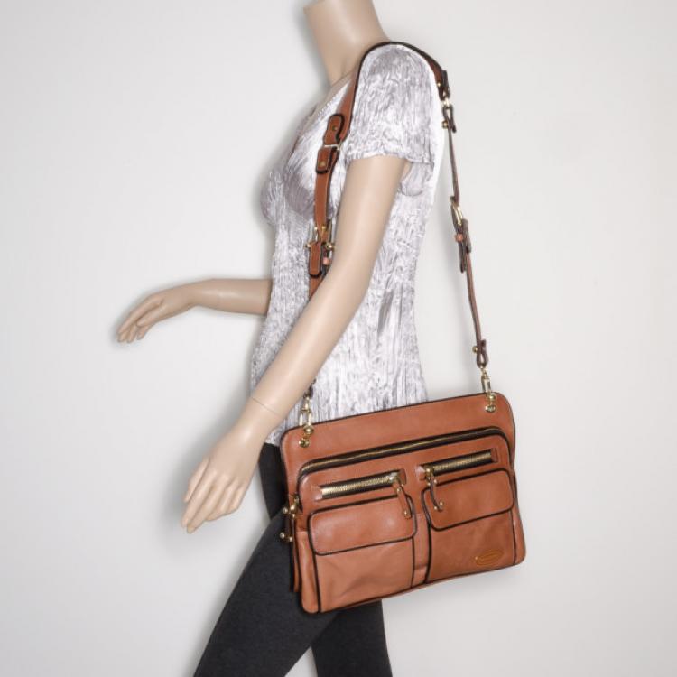 Pre Owned Missoni Leather Satchel 