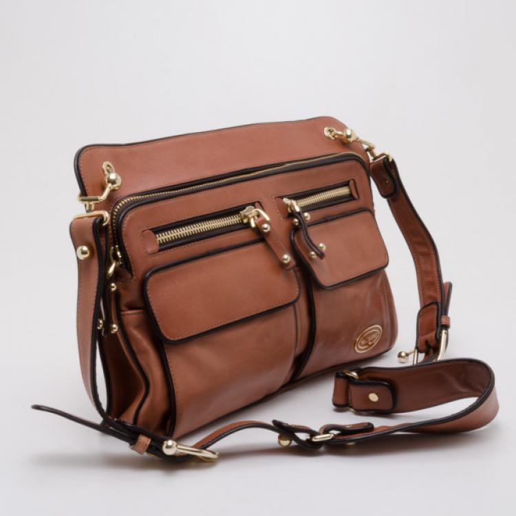 Pre Owned Missoni Leather Satchel 