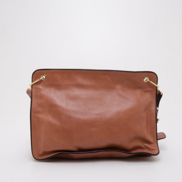 Pre Owned Missoni Leather Satchel 