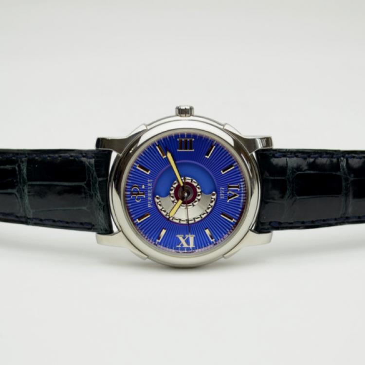 Pre Owned Perrelet Antarctica Black Limited Edition Mens Wristwatch 