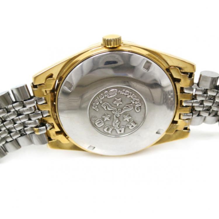 Pre Owned Rado Golden Horse Gold Plated SS Mens Wristwatch