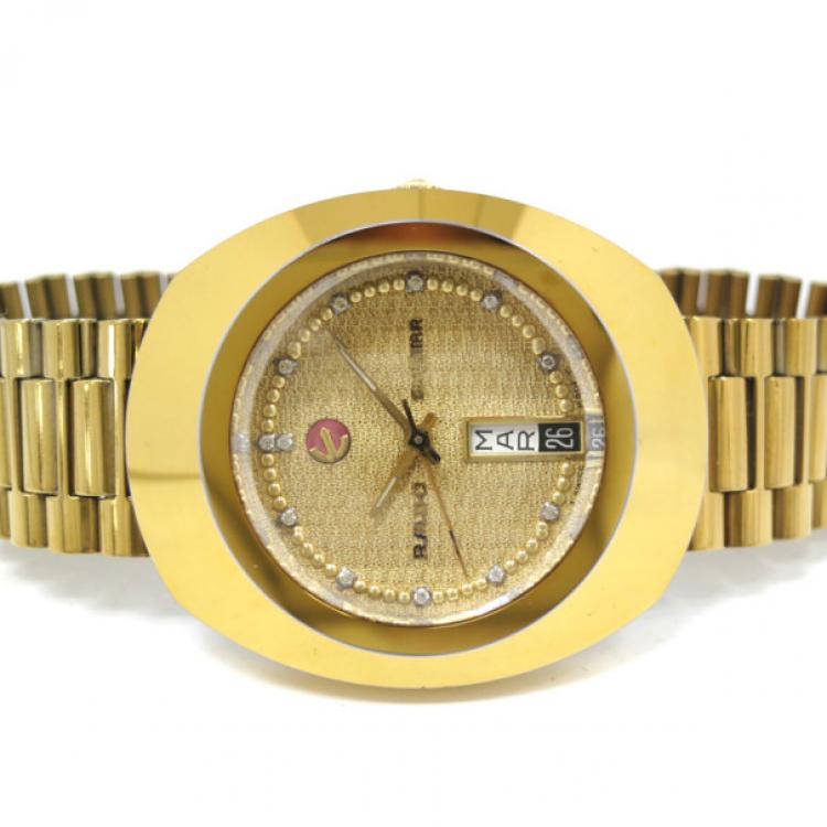 Pre Owned Rado DiaStar GPSS Diamonds Mens Wristwatch 