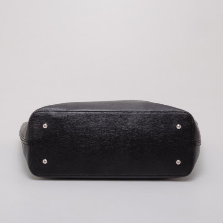 Pre Owned Ralph Lauren Black Classic Tote and Wallet