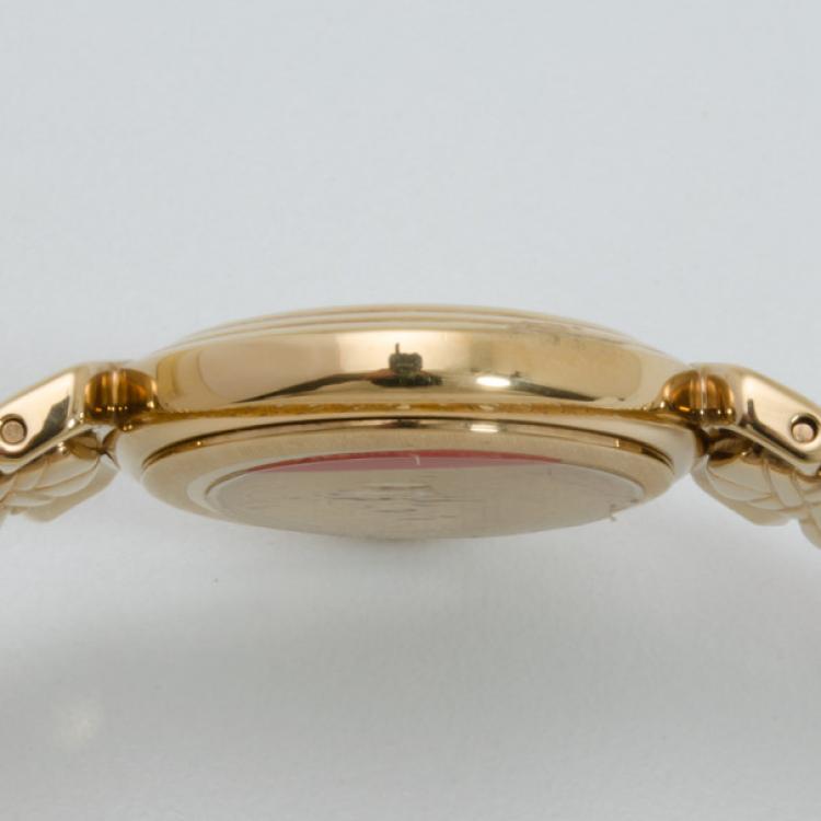 Pre Owned Rama Swiss Watch Jubilee Gold Plated with Date Ladies Wristwatch