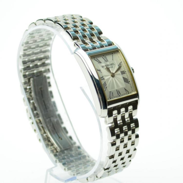 Pre Owned Raymond Weil SS Silver Ladies Wristwatch 