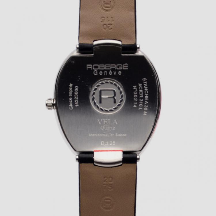 Pre Owned Robergé Vela SS Diamond Womens Wristwatch 40 MM 