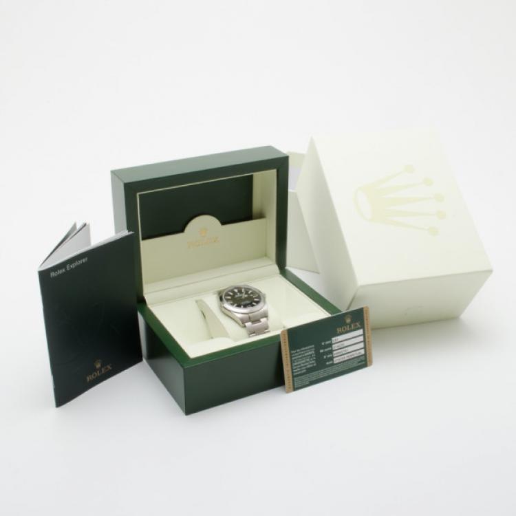 مملوكة مسبقًا Rolex Oyster Perpetual SS Mens Watch