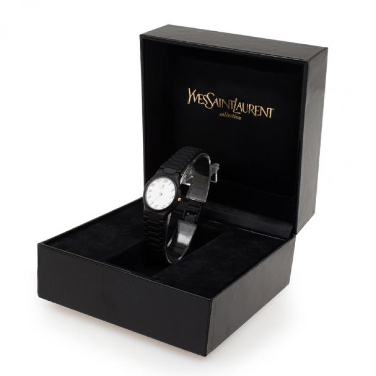 مملوكة مسبقًا Yves Saint Laurent Classic SS Womens Wristwatch 26 MM