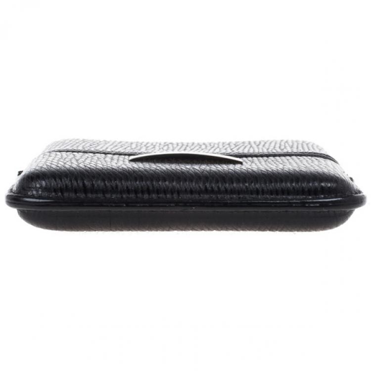 Pre Owned S.T. Dupont Black Leather Cigarette Case