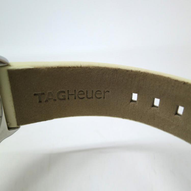 Pre Owned Tag Heuer Formula 1 Dia Bezel Wristwatch SS Satin Ladies