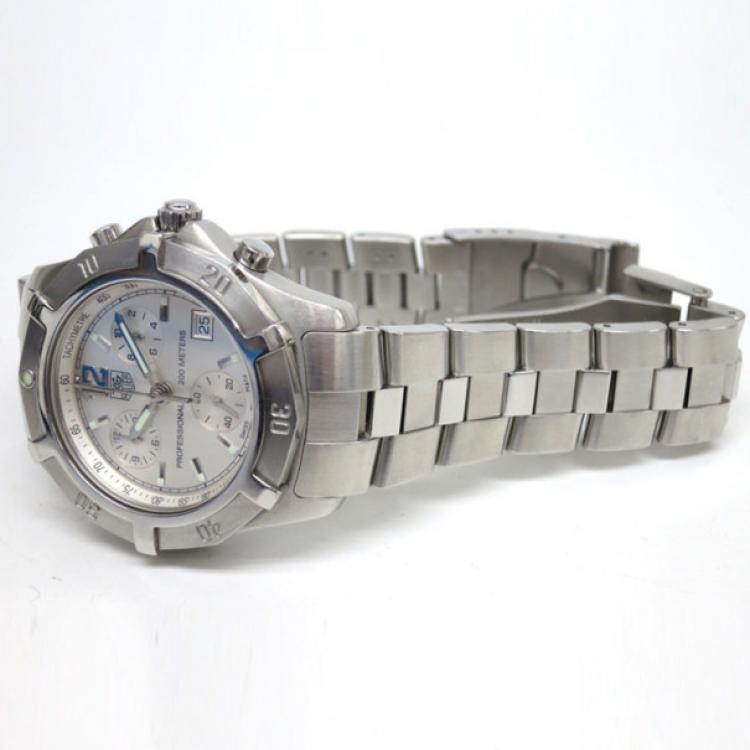 Pre Owned Tag Heuer 2000 Exclusive Wristwatch SS Silver Mens