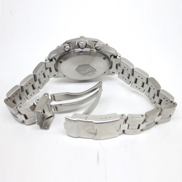 Pre Owned Tag Heuer 2000 Exclusive Wristwatch SS Silver Mens