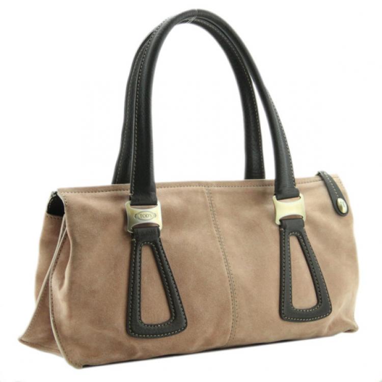 Pre Owned  Tod's Suede Tote