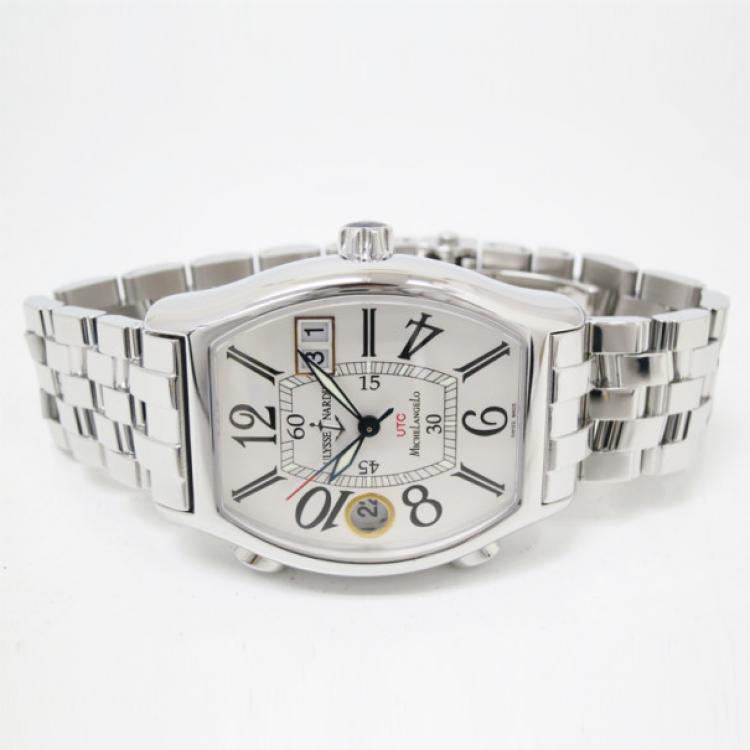 Pre Owned Ulysse Nardin MichelAngelo UTC SS Mens Wristwatch 35 MM