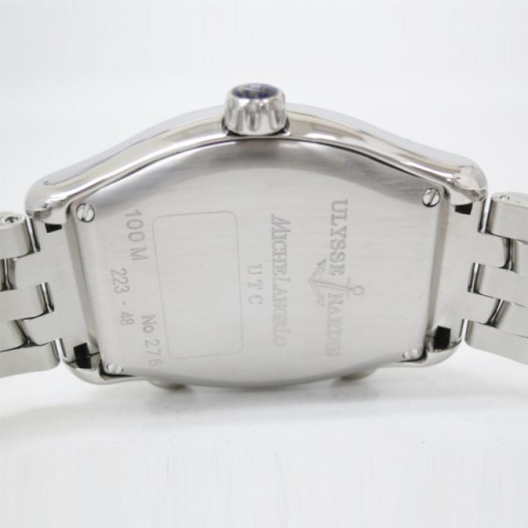 Pre Owned Ulysse Nardin MichelAngelo UTC SS Mens Wristwatch 35 MM