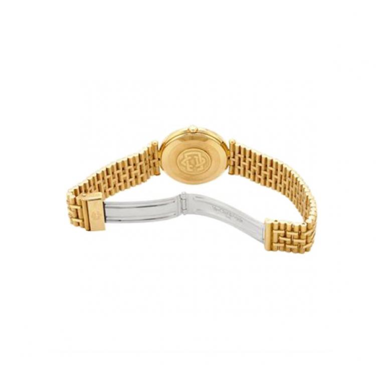 Pre Owned Van Cleef & Arpels Diamond 18K Gold Watch