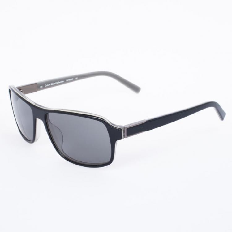 مملوكة مسبقًا Calvin Klein Black 7856SP Unisex Sunglasses