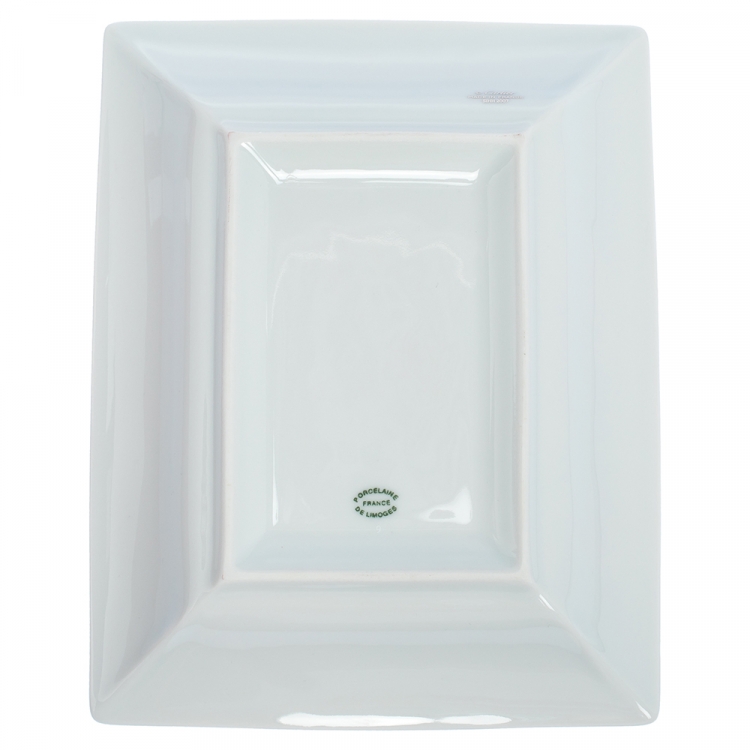 Pre Owned Cartier White/Silver Porcelain Ballon Bleu Watch Ashtray