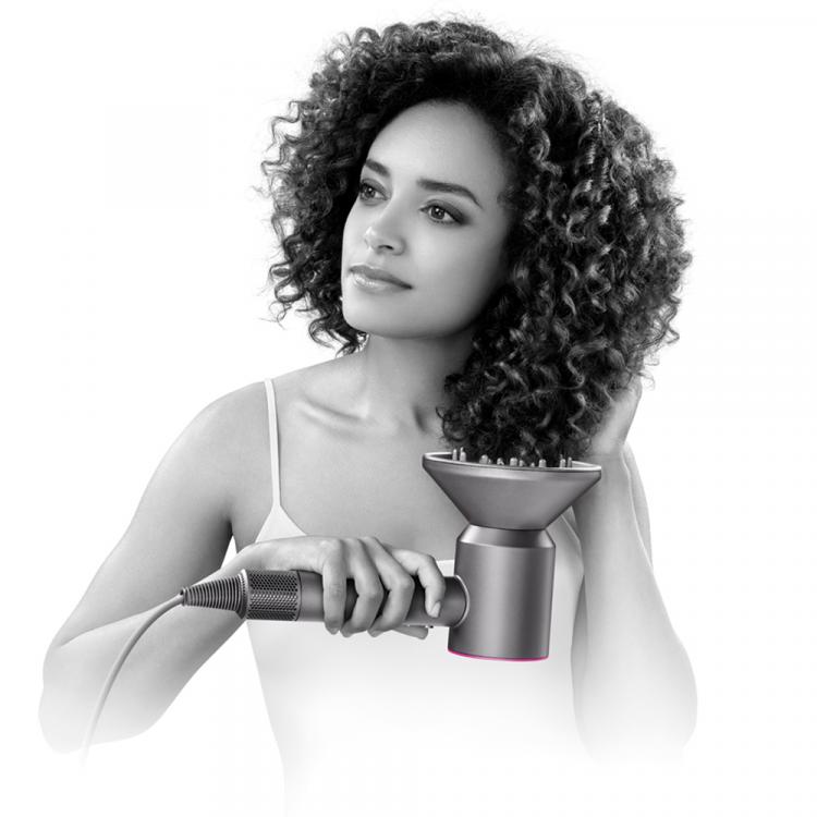 Pre Owned Dyson Supersonic™ Hair Dryer,Iron/Fuchsia (Available for UAE Customers Only)