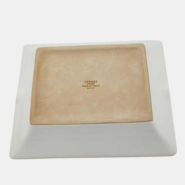 Pre Owned  Hermès Porcelain Les Jardins D'Armenie Ashtray