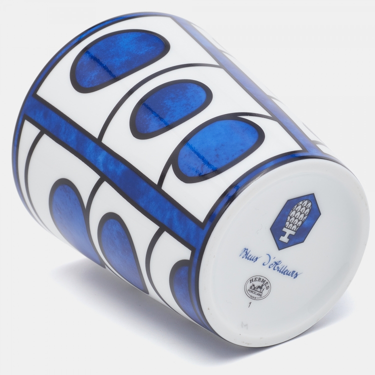 Pre Owned Hermès Bleus d'Ailleurs Porcelain Mug