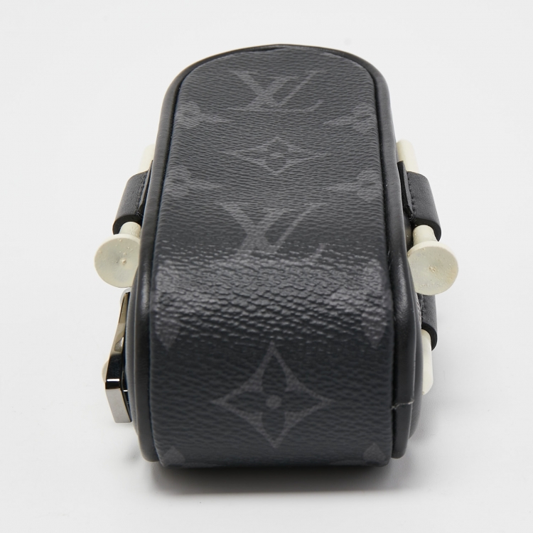 Pre Owned Louis Vuitton Monogram Eclipse Canvas Andrews Golf Kit  