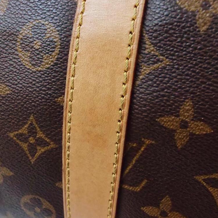 Pre Owned Louis Vuitton Monogram Canvas Keepall Bandouliere 55