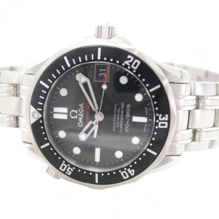 Pre Owned Omega SS Seamaster Unisex Wristwatch 36 MM