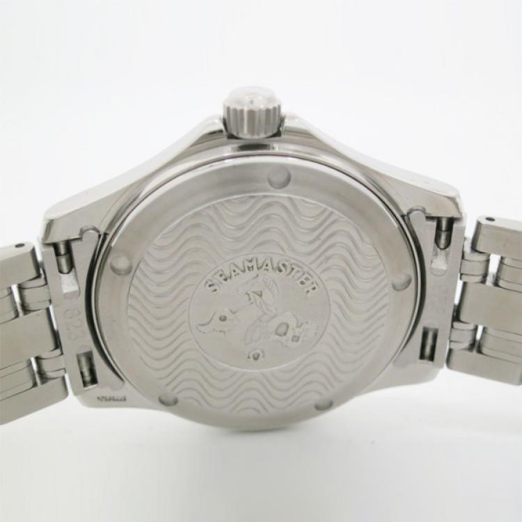 Pre Owned Omega Seamaster SS Unisex Wristwatch 36 MM