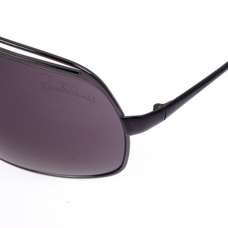 Pre Owned Roberto Cavalli Black Alcippe Unisex Sunglasses