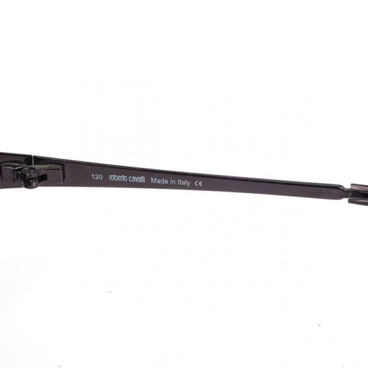 Pre Owned Roberto Cavalli Black Alcippe Unisex Sunglasses