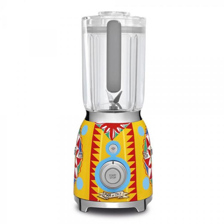 Pre Owned Smeg x Dolce & Gabbana Blender, Sicily Is My Love Style, 1.5 L BPA-free Tritan Jug,Multicolour (Available for UAE Customers Only)