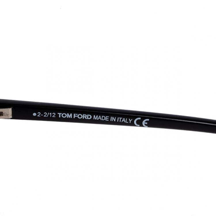 Pre Owned Tom Ford Black Cade Unisex Aviators
